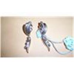 Diamond Earrings, 14K Gold