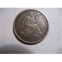 1858-O Seated Liberty Half Dollar