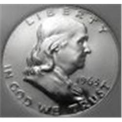 1963 Proof Franklin Silver Half Dollar