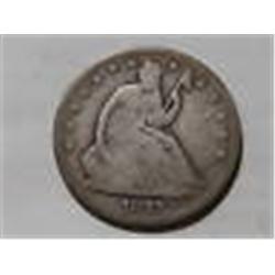 1877-S Liberty Seated Silver Half dollar