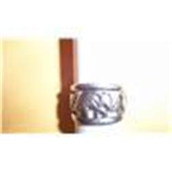 Sterling Silver Elephants Design Ladies Ring