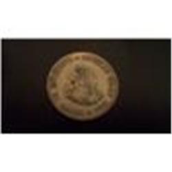 Rare 1964 South African Silver 20c