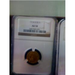 1914-D $2.5 Gold Coin NGC