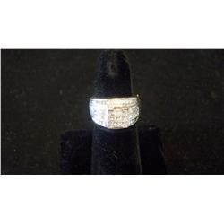 2 Carat Diamond 14K Gold Ladies Ring, 10.5 Gr