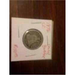 Rare 1876 Carson City Silver Quarter