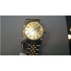 Rolex Two Tone 18K Gold/SS Mens Watch