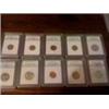 Image 1 : Graded Lots of ms 70 (10 COINS)