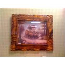 Old Western Stagecoach Print