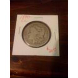 1890 CC Silver Morgan Dollar