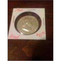 1962 Proof Silver Franklin Half Dollar
