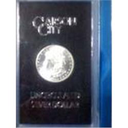 1884 Uncirculated CC Morgan Dollar