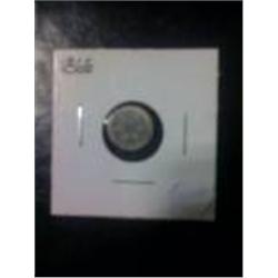 KEY DATE 1866 3 Cent Silver