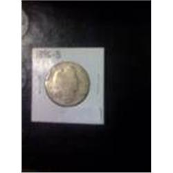 1896-S Barber Silver Half Dollar