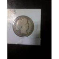 1913 Silver Barber Half Dollar