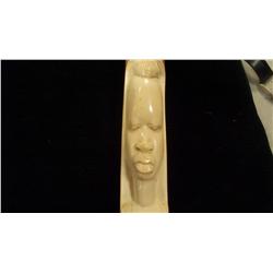 Genuine Old Elephant Ivory African Carving