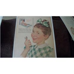 Norman Rockwell Original Magazine Picture,Artist Signed