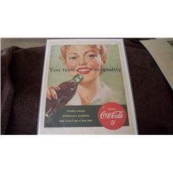 Original Coca Cola Poster