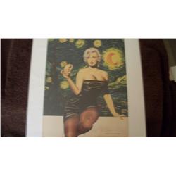 Marilyn Monroe Original Magazine Illustration