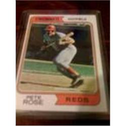 Pete Rose Original Baseball Card
