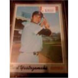 Carl Yastrzemski Baseball Card, Mint Condition
