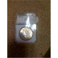 1897-S MS63 Graded Silver Morgan dollar