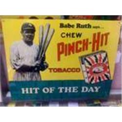 Vintage Babe Ruth Sign