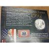 Image 1 : 1992 AMERICAN SILVER EAGLE & STAMP SET (UNC)