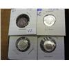 Image 1 : 1961, 62, 63 & 64 SILVER ROOSEVELT DIMES (PROOF)