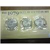 Image 2 : 1979 SBA P/D/S DOLLAR SOUVENIR SET (UNC)