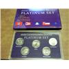 Image 1 : 2002 COMMEMORTIVE QUARTERS PLATINUM SET