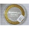 Image 2 : BOARDWALK CASINO $10 GAMING TOKEN SILVER (UNC)