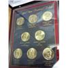 Image 1 : 2009 PRESIDENTIAL DOLLAR SET (UNC) 8 COINS