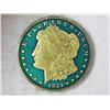 Image 1 : COLORIZED 1921 MORGAN SILVER DOLLAR