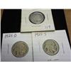 1925, 25-D AND 25-S BUFFALO NICKELS