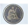 1876 SEATED LIBERTY QUARTER (FINE)