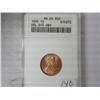 Image 1 : 1995 DOUBLE DIE OBVERSE LINCOLN CENT ANACS MS65 RD