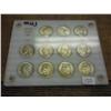 Image 1 : SILVER 35% WAR NICKEL SET (ALL UNC) 11 COINS