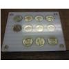Image 2 : SILVER 35% WAR NICKEL SET (ALL UNC) 11 COINS
