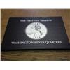 Image 3 : 1ST TEN YEARS OF WASHINGTON QUARTERS AS SHOWN
