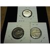 Image 2 : 1957, 58 AND 59 JEFFERSON NICKELS (PROOF)