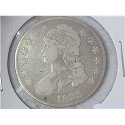 1833 BUST HALF DOLLAR (FINE+)