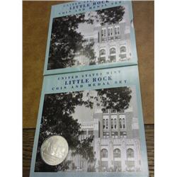 2007 US MINT LITTLE ROCK COIN AND MEDAL SET