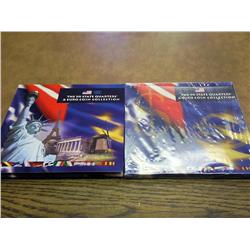 2002 US MINT 50 STATE QUARTERS AND EURO COLLECTION