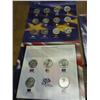 Image 3 : 2002 US MINT 50 STATE QUARTERS AND EURO COLLECTION
