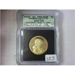 2000-S SACAGAWEA SIGNATURE $ ICG PR69DCAM