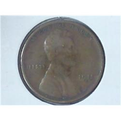 1911-S LINCOLN CENT (FINE)