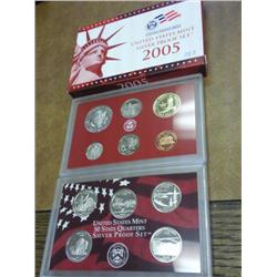 2005 US MINT SILVER PROOF SET