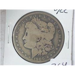 1900-O/CC MORGAN SILVER DOLLAR