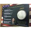Image 2 : 2005 US AMERICAN SILVER EALGE & STAMP SET (UNC)
