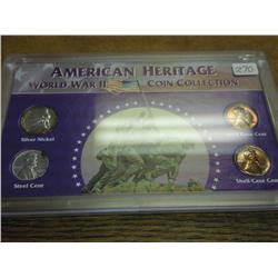 WWII COIN COLLECTION (AS SHOWN)